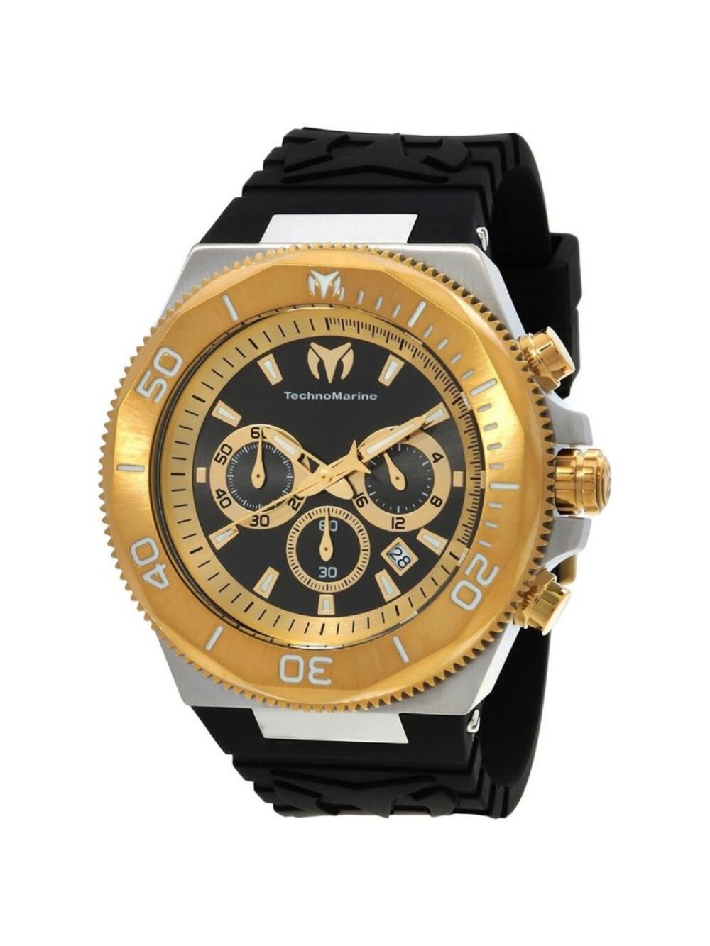 NWT Technomarine Manta Chronograph GMT Quartz Men's Watch